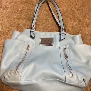 Blue Nicole Miller purse